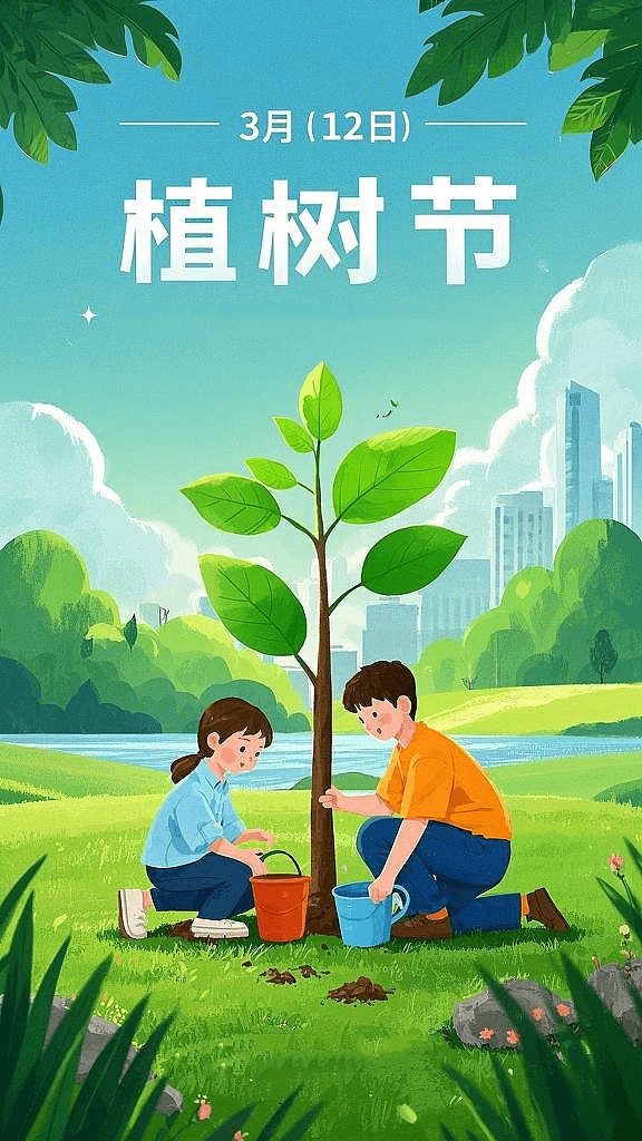 植樹(shù)節(jié)宣傳 (2)